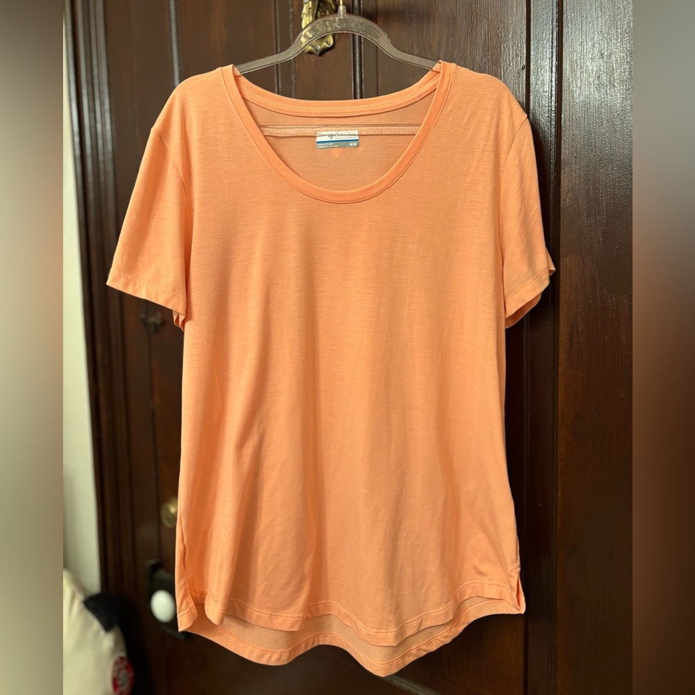 Columbia PFG Peach TShirt